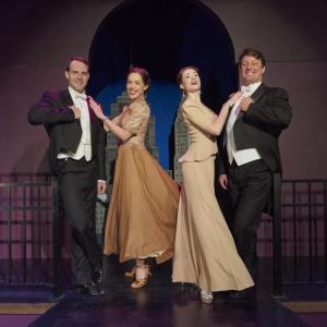 Maine State Music Theatre and Portland Stage present “The All Night Strut” featuring, from left: Bryant Martin, Esther Stilwell, Missy Dowse, Curt Dale Clark. Aaron Flacke photo