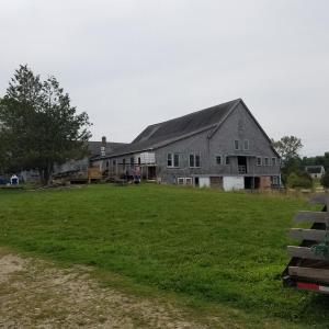 The Morris Farm barn needs a new roof on the north side. Courtesy photo