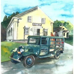Thomas Block's last completed watercolor painting is now a print and available for purchase. The proceeds will benefit two of his favorite local institutions. Courtesy photo