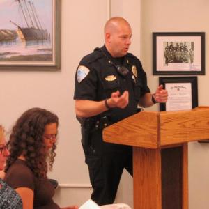 Wiscasset Police Chief Jeffrey Lange. PHIL DI VECE/Wiscasset Newspaper
