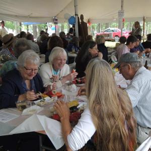Lincoln County Democrats at a previous lobster bake. Courtesy photo