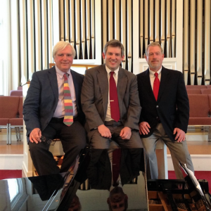 Ready for the Oct. 8 concert: Anthony Antolini, Sean Fleming and John David Adams. Courtesy photo
