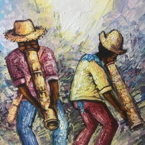 “RaRa” by Jean-Baptiste Nyperking to be raffled off at annual Haiti Benefit Dinner. Courtesy photo