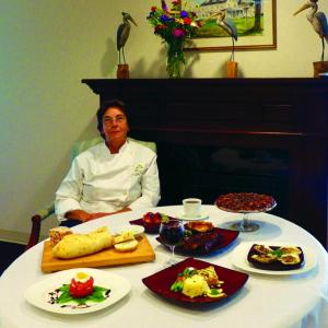Head Chef Julie Adams, along with Chef Shana York, Chef Brittney Meservier and staff, serve a delicious repertoire of culinary delights every day. Courtesy of Kim Traina