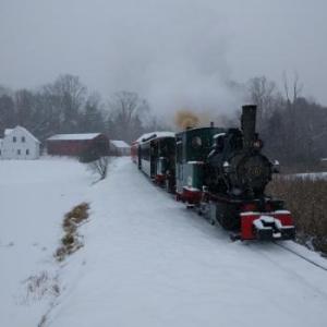 New Year’s Day ride at Boothbay Railway Village Dec. 30. Book now! Courtesy of BRV