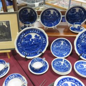 Blue Willow is one of the classic china patterns you will find at the Bath Antique Sale. Courtesy of George Jones