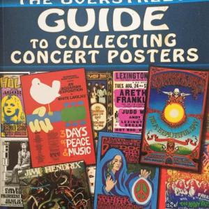The new “Overstreet Guide To Collecting Concert Posters” – design and layout by Dawn Guzzo of Boothbay Harbor