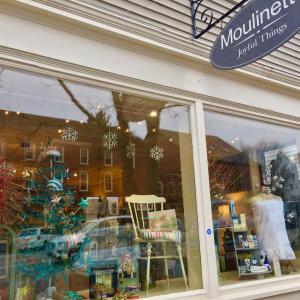 Moulinette on Main Street in Wiscasset had a festive window display for the Holiday Marketfest.SUZI THAYER/Boothbay Register