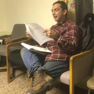 Wiscasset, Waterville & Farmington Railway Museum’s Jason Lamontagne meets with the Alna Planning Board Feb. 5. SUSAN JOHNS/Wiscasset Newspaper