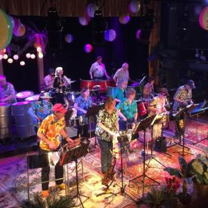 Members of the Pan Fried Steel Drum Band at the Opera House March 24 for Caribbean Night. STEVE EDWARDS/Boothbay Register