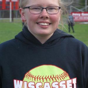 Makayla Bailey had two RBIs in the Wolverines' first win against Mt. Abram. PHIL DI VECE/Wiscasset Newspaper