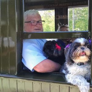 Fourteen rescue groups from across Maine are planning to bring adoptable dogs and puppies to the Boothbay Railway Village for Rescue Day at the Railway on Sunday, June 3. Bob Crink photo