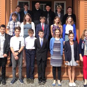 Middle school students from the Center or Teaching and Learning attended Maine’s Model United Nations Conference at USM/Gorham. Courtesy of CTL