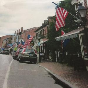 These lamps on Hallowell’s Main Street are similar to ones that will go on Wiscasset’s Main Street. Courtesy of Maine Department of Transportation