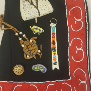 Shown here are examples of the types of beaded items participants may make during a class with Judy Dow at Damariscotta River Association Oct.15. Courtesy of Hannah McGhee