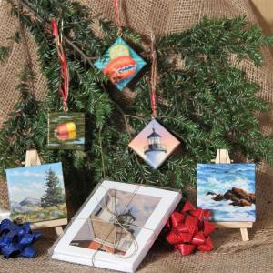 “The Little Holiday Show” at the Kefauver Studio & Gallery offers original artwork at affordable prices.