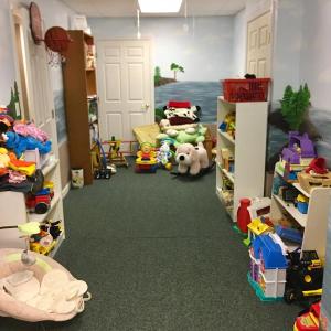 The playroom at Healthy Kids center is open for families Monday-Thursday from 9 a.m. to noon. Courtesy photo
