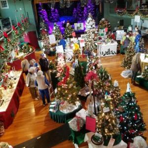 A scene from the balcony of Festival of Trees 2017 at the Opera House in Boothbay Harbor. Courtesy photo