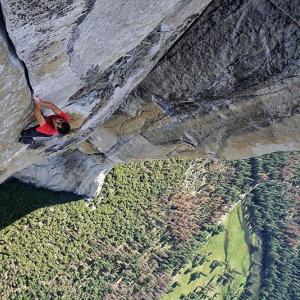 Rock climber Alex Honnold in the thrilling documentary, "Free Solo," playing this week at Harbor Theater, Boothbay Harbor