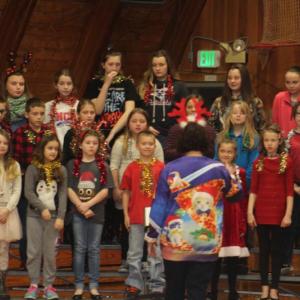 WES chorus. VANESSA DUNN/Wiscasset Newspaper