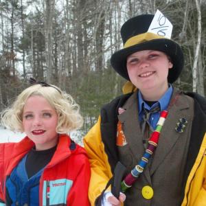 Alice and the Mad Hatter. Courtesy of Jody Jones