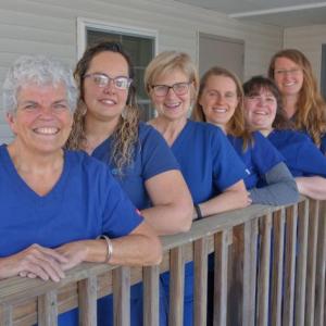 LincolnHealth-Miles maternity registered nurses. Courtesy of LincolnHealth