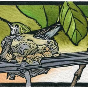 Sherrie York linocut