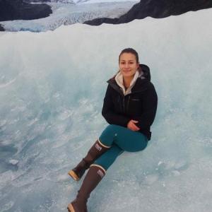 Elise Hartill completes master’s degree and begins work for Glacier Bay National Park and Preserve in Alaska. Courtesy of DMC