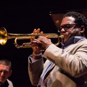 Premier jazz trumpeter Marcus Printup will perform with his wife, harpist RIza Printup, bassist Kevin Smith and drummer Henry Conerway III on July 20 and 21. Courtesy ot Pauline Dion