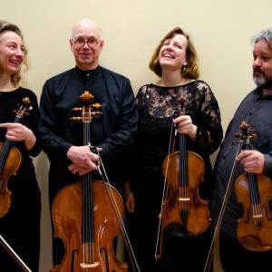 The one and only DaPonte String Quartet. Scott Sell photo