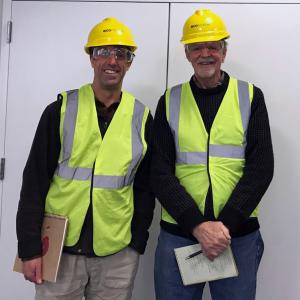 Mark Ward, left, and Michael Uhl, co-founders of Talking Trash!, will host a community forum on recycling and trash disposal in Lincoln County at 6 p.m. Aug. 22. Courtesy photo