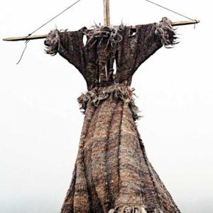 See “Scape Coat” in Katharine Cobey’s October show at the Farnsworth. Courtesy of David Troupe