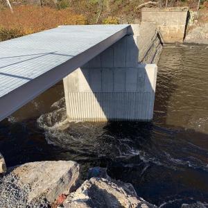ASF said this new overlook will open after it gets its railings next month. SUSAN JOHNS/Wiscasset Newspaper
