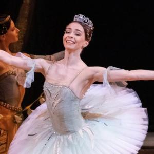 Olga Smirnova in a scene from the Bolshoi production of “Raymonda.” Courtesy of Lincoln Theater