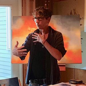 Michel Droge, juror for River Arts’ “Abstraction” show opening later this month. Courtesy of the venue