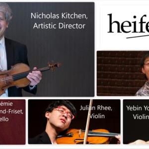The Heifetz On Tour musicians. Courtesy photo