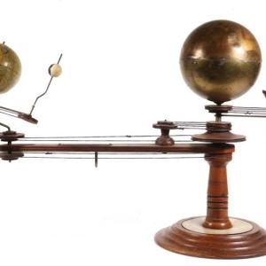 Rare Laing’s Planetarium orrery up for bids this Novmeber! Courtesy of Carol Achterhof