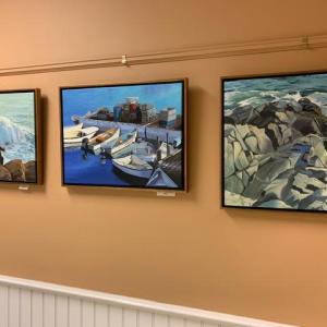 Maine artist George Baker
