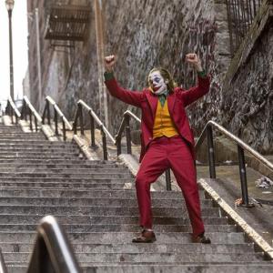 Joaquin Phoenix in “Joker” opening Nov. 15 at the Lincoln Theater. Courtesy of Andrew Fenniman
