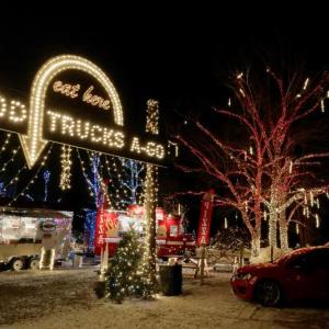 Food Trucks A-Go on Route 27, Boothbay. Larry Pritchett photo