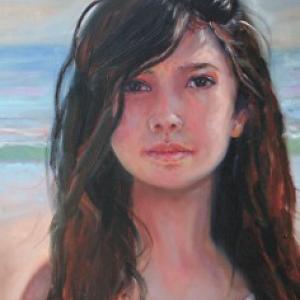 One of Laura Darnell’s fine portraits on canvas. Courtesy of the Y