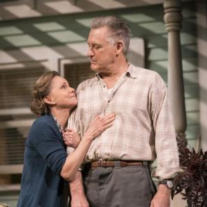 Sally Field and Bill Pullman in a scene from “All My Sons” screening live from the Old Vic, London, at The Strand . Photo by Johan Persson