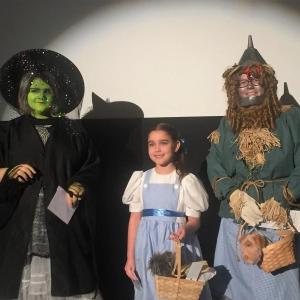 Oz costume contest winners: Best Teenage - Keana Pitcher, Best Youth - Scout Martin and Best Adult Costume - Autumn Mahoney. LISA KRISTOFF/Boothbay Register