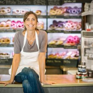 Leigh Kellis, founder of The Holy Donut, will be “Talking Food in Maine” Feb. 13 at the Lincoln Theater. Courtesy of Tim Greenway Leigh Kellis