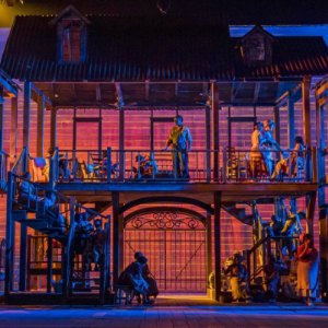 A scene from the Gershwins' "Porgy and Bess." Photo: Tristram Kenton / English National Opera