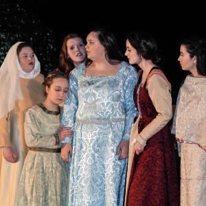 Wiscasset Middle High School cast members of “Desdemona in the Afterlife.” The school placed fourth overall in Class B at the 2020 Maine Drama Festival last weekend. Courtesy of Jean Phillips