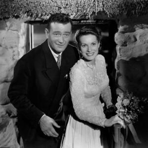 John Wayne and Maureen O’Hara star in “The Quiet Man” playing at the Harbor Theater this weekend. Courtesy of the venue