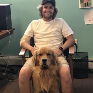 Andrew Hawke, 23, of Boothbay Harbor is recovering from a potentially fatal form of Lyme disease called carditis. Courtesy photo