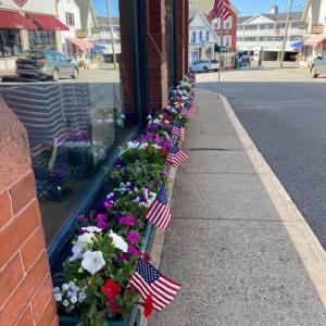Looking down Commercial Street this May in Boothbay Harbor. Janson’s photo