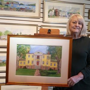 Maine artist Kathleen Horst